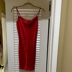 bebe Red Mini Dress